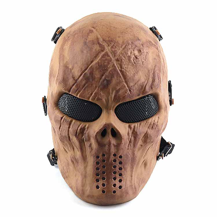 Tactical mask Full Face Skull Mask CS Equipment   for Masquerade Halloween Cosplay Gel blaster Mask