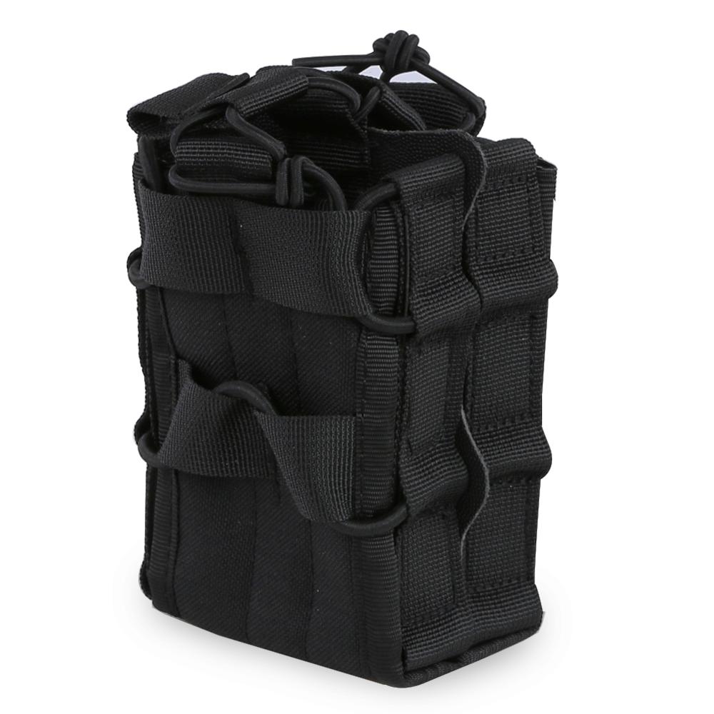 Molle System Double Magazine Pouch Tactical AK 7.62 M4 5.56 Rifle Hunting Accessories Paintball Airsoft Pouch Military Magazine