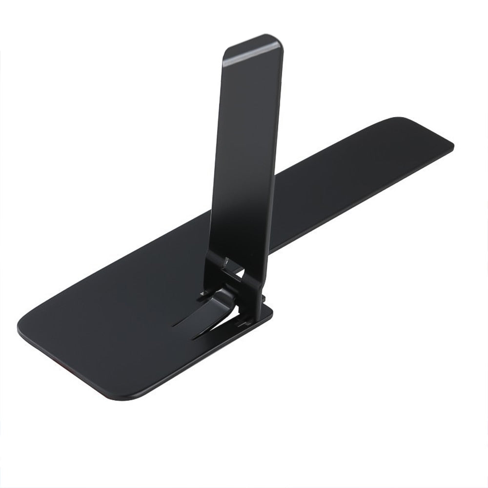 Ultra-thin Mini Metal Folding Mobile Phone Holder Stand for IPhone Samsung Xiaomi Invisible Portable Phone Kickstand Bracket