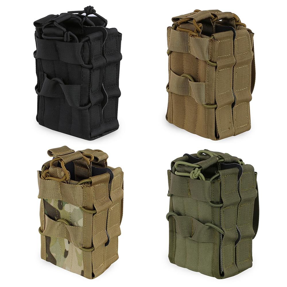 Molle System Double Magazine Pouch Tactical AK 7.62 M4 5.56 Rifle Hunting Accessories Paintball Airsoft Pouch Military Magazine