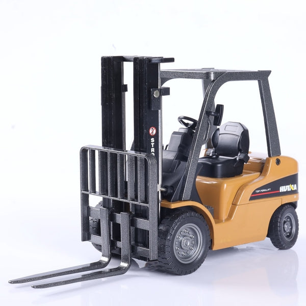 HUINA 1:50 Diecast Model Alloy simulation vehicle Car Die-Cast Dump Truck Bulldozer Wheel Loader Excavator kids toy collectables