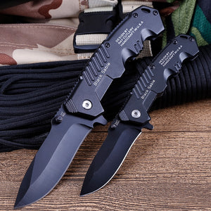 Folding Pocket Knife Outdoor Survival Tactical Knife Camping Hiking Hunting Knives for Self-defense EDC Tools