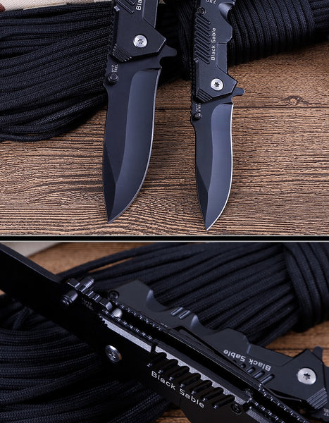 Folding Pocket Knife Outdoor Survival Tactical Knife Camping Hiking Hunting Knives for Self-defense EDC Tools