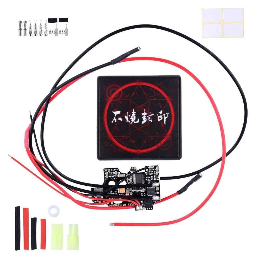 T238 Digital Trigger mosfet Unit V1.41 with Overheat Protection for AIRSOFT and gel blaster version Gearbox V2