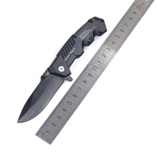 Folding Pocket Knife Outdoor Survival Tactical Knife Camping Hiking Hunting Knives for Self-defense EDC Tools