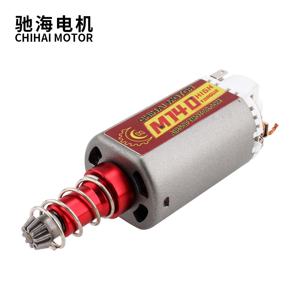 CHIHAI MOTOR M120/140/160 High Torque/ High Speed Motor AEG/ EBB Motor Long sharft for Airsoft M4/MP5 M16 G3 P90 AK