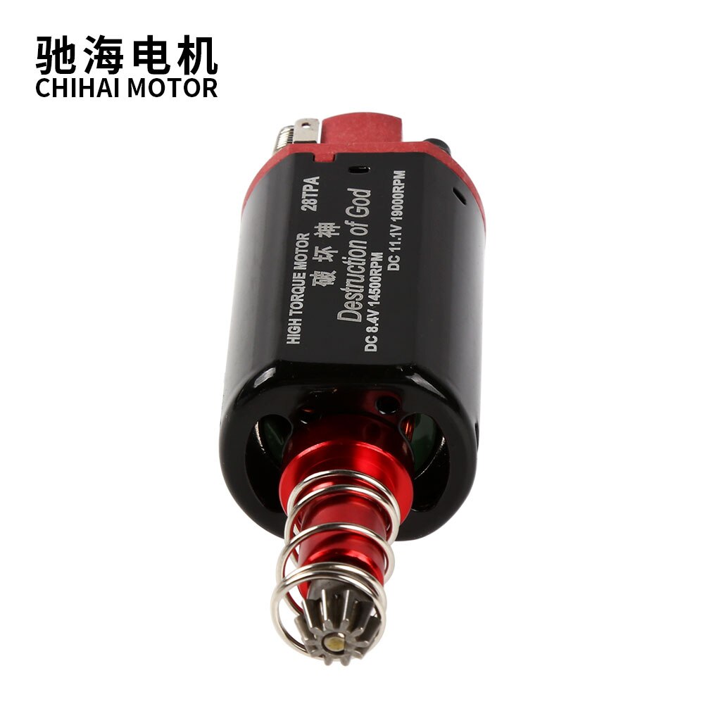 chihai motor 480 motor 19000 rpm Ver.2 Gearbox High Torque Long Shaft Motor for AEG Airsoft