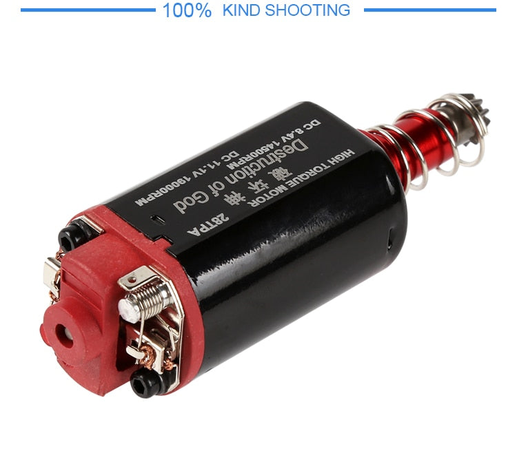 chihai motor 480 motor 19000 rpm Ver.2 Gearbox High Torque Long Shaft Motor for AEG Airsoft