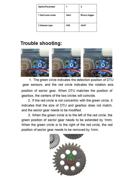 T238 Digital Trigger Unit V3-1.9 Programmable MOSFET for AIRSOFT and Gel Blaster Gearbox  with Overheat Protection &amp; Auto-loading