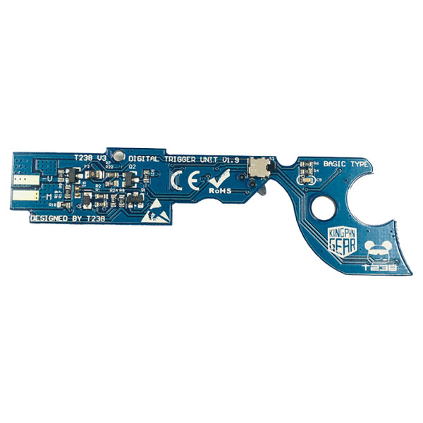 T238 Digital Trigger Unit V3-1.9 Programmable MOSFET for AIRSOFT and Gel Blaster Gearbox  with Overheat Protection &amp; Auto-loading