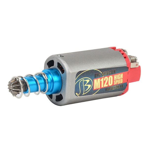 Big Dragon M120/140/160 High Torque/ High Speed Motor AEG/ EBB Motor Long/ Short sharft for Airsoft gelsoft gel blaster