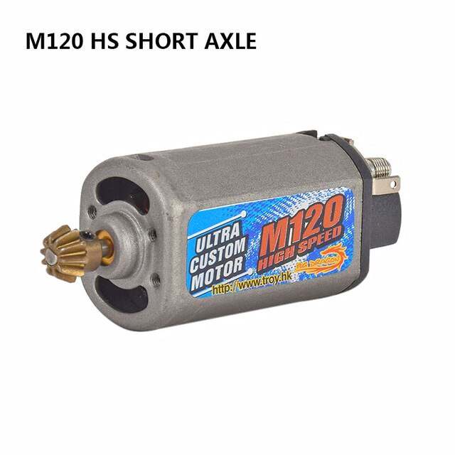 Big Dragon M120/140/160 High Torque/ High Speed Motor AEG/ EBB Motor Long/ Short sharft for Airsoft gelsoft gel blaster